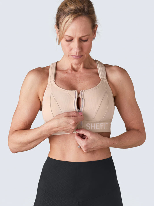 Impact Sports Bra Off-White